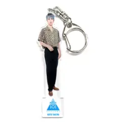【中古】雑貨 後藤威尊 アクリルキーホルダー BLUE 「PRODUCE 101 JAPAN SEASON2 EXHIBITION ～LET ME FLY～」