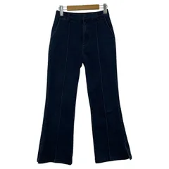 INDIVI インディヴィ センターシーム スリットヘム フレアデニムパンツ size36/インディゴのサムネイル