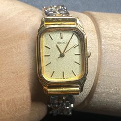 SEIKO 7321-6270　セイコー　アナログ　ヴィンテージ　ゴールド　腕時計　レディース