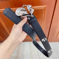 【今日WTO】Chrome Hearts クロムハーツ 取り外し可能型ベルト-UJ78