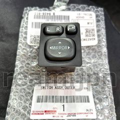 新品 トヨタ純正 200 200系 ハイエース レジアスエース ドアミラー アウタミラー サイドミラー スイッチ 電動格納 Hiace Out Mirror Switch