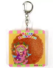 【中古】雑貨 甘露寺蜜璃 「鬼滅の刃×ufotable Cafe/マチ★アソビCAFE ハロウィンイベント2022 ランダムシャカシャカアクリルキーホルダーA」