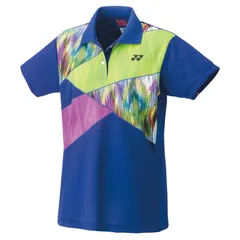 ヨネックス YONEX ウィメンズゲームシャツ バドミントン アパレル(レディース) (20740)、(472)ミッドナイトネイビー