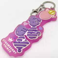 【中古】キーホルダー ななもり。(すとろべりーぷりんす) すとぷり ラバーネームキーホルダー 2024 Spring オフィシャルグッズ