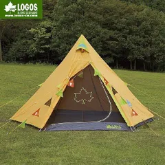 テント LOGOS 2回のみ使用 別売りグランドシート、ポール、ロープを