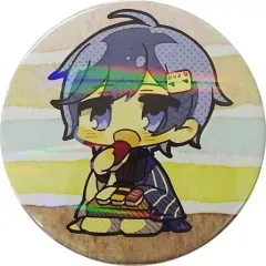 【中古】バッジ・ピンズ そらる(背景：ボーダー/ホロ) 缶バッジ 「そらまふうらさかのふゆやすみ！～クリスマス会～ ～新年会～」 缶バッジくじ景品