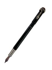 モンブラン ヘリテイジコレクション ルージュ ノワール 万年筆 ブラック 14K ITVHALDOWNH4
