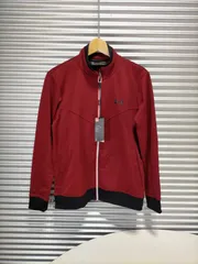 アンダーアーマー◆メンズ コールドギア ジップアップ ゴルフジャケット L ボルドー