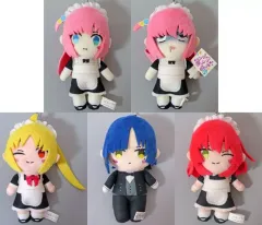 【中古】ぬいぐるみ 全5種セット デフォルメぬいぐるみ メイド喫茶ver. 「ぼっち・ざ・ろっく!」