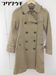 ■ ◎ CROLLA クローラ ベルト付 長袖 トレンチ コート サイズ36 ベージュ レディース  【中古】 【1106070009413】のサムネイル