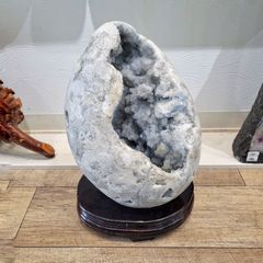 13.3 kg】 大型希少品・セレスタイト原石 天青石 ジオード 天然石