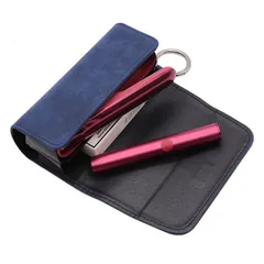 【数量限定】ZAKKA ケース IQOS イルマとの互換性あり ケース まとめて収納ケース アイコスイルマ向け 保護ケース IQOS ILUMA用の カバー耐衝撃 指紋防止 持ち運び便利 オシャレカバー 装着しても充電可 (ブルー)