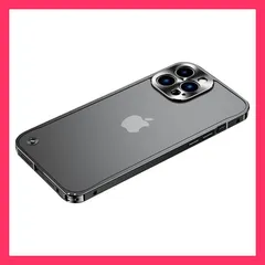 ★売れ筋★ iphone15 pro max ケースアルミバンパー iphone13 iphone14 pro max ケース クリア iphone11 iphone12 ケース おしゃれ epdM308