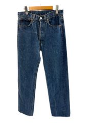 リーバイス Levi's 501XX 復刻 90's 90年代 ボタン裏552刻印 デニム アメリカ製 MADE IN USA デニム ネイビー W32×L36 101MB-588