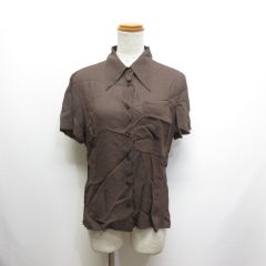 シーニュ Cygne Coeur ウール ハートカット パワーショルダートップス カットソー 0 アイボリー /MI ■OS レディース シーニュ Cygne Coeur ウール ハートカット パワーショルダー