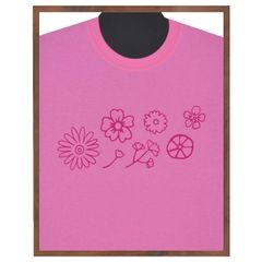 大額 Tシャツフレーム ブラウン NT006