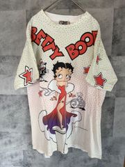 レア　ヴィンテージ　90s Betty Boop  ベティ 両面プリント Tシャツ USA製