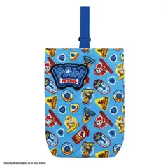 ☆ パウ・パトロール/ブルー2 ☆ キルトシューズケース 上履き入れ キッズ シューズケース シューズバッグ キルティング キャラクター グッズ キティ マイメロ リトルツインスターズ パウパトロール ピングー もちもちぱんだ 仮面ライダー