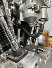 sr400 sr500 油圧計 ワンオフ真鍮アダプター付き - メルカリ