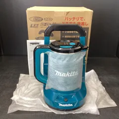 マキタ 充電式ケトル 新品未使用 充電式ケトル40Vmax(青) 本体のみ KT001GZ マキタ 調理用品 青