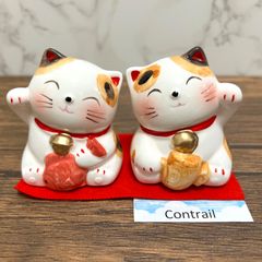 招き猫（瀬戸焼、常滑焼、薬師窯）