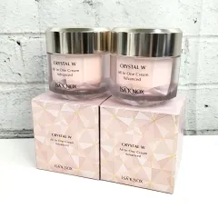 【 ISAKNOX 】K 59 A-1 未使用 50ml × 2 CRYSTAL W All In One Cream Advanced イザノックス クリスタル Wオールインワンクリーム アドバンスト クリーム 美容 スキンケア