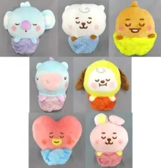 【中古】ぬいぐるみ 全7種セット でっかいぬいぐるみ～BABY SLEEPING TIME～ 「BT21」 GGE・ナムコ・タイトー・モーリーファンタジー・PALO限定