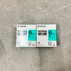 15702 テプラPRO テープカートリッジ　2個セット  SC6G