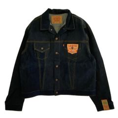 Levi's リーバイス 1998年製 70557-0006 USA製 バレンシア工場 ボタン裏555刻印 3rd サードモデル 557XX Type-3 GL JV-557 1962モデル復刻 デニム ジャケット インディゴブルー系 48【極上美品】【中古】