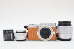 C161526)PanasoniC  LUMIX G DMC-GF10 ミラーレス一眼　ダブルレンズキット