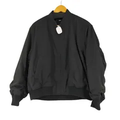新品 未使用 タグ付 ユニクロ ボマージャケット 黒 XL UNIQLO C ユニクロ：シー」が新作アイテムを発売 ボマージャケットや