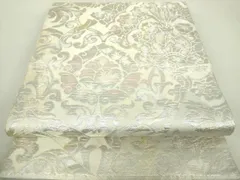 平和屋着物●西陣　川島織物　六通柄　本袋帯　更紗花文　金銀糸　正絹　逸品　DAAU5172ps