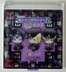 【中古】生活雑貨(キャラクター) 有馬＆ダリウス＆萬(ミニキャラ バンカラver.) 描き下ろしダイヤカットミラー 「PS Vitaソフト 遙かなる時空の中で6 幻燈ロンド」 アニメイト購入特典