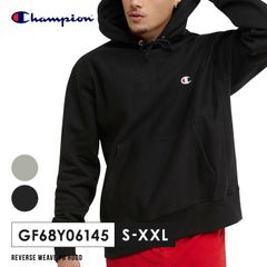 ★新品 미사용 タグ無しラスト1点★ Champion US規格 チャンピオン GF68Y06145 REVERSE WEAVE PO HOOD リバースウィーブ REVERSE WEAVE プルオーバーパーカー BLACK ブラック