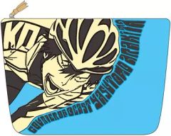 【中古】バッグ(キャラクター) 荒北靖友 サガラ刺繍ビッグポーチ 「弱虫ペダル GRANDE ROAD」