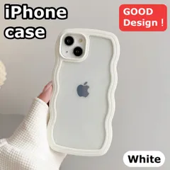 うねうねデザイン×クリアの韓国風かわいいiPhoneケース パステルカラー TPU衝撃吸収 透明 背面クリア 推し活映え うねうね形状で持ちやすい 人気スマホケース  iPhone用保護ケーストレンドiPhoneケーススマホケース