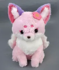 ちょコンとキツネ 九尾花夜行 ぬいぐるみ いちごだいふく 61kqxe2fH7L._UF350,350_QL50_.jpg