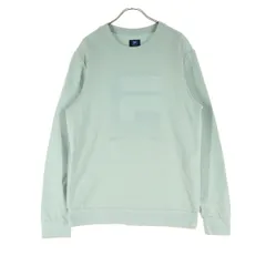 FILA フィラ ロゴプリント 長袖 トレーナー M ライトブルー メンズ 古着