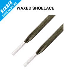 WAXED SHOELACE (01)　　KIXSIX キックスシックス シューレース 靴紐 靴ひも