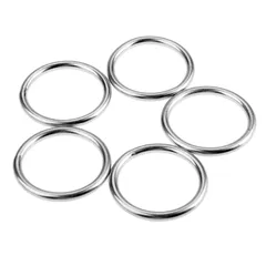 新品 5個入り ステンレス鋼 Oリング 溶接 ステンレススチール製 Oリングセット 船用 ハンギングリング ボート用 内径40mm