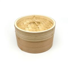 杉中華ミニセイロ 15.5cm　身1 蓋1　未使用品