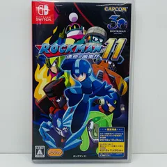 【飾磨店】 中古 | カプコン ゲームソフト 通常）ロックマン１１　運命の歯車！！ Nintendo Switch アクション 2018年製 LA-H-ALGCA-JPN 【646】