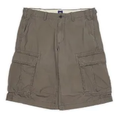 オールドギャップ OLD GAP 00s 2000年代 Y2K カーゴショーツ 6ポケット ハーフパンツ J.CREW OLD NAVY USA ヴィンテージ アメリカ 古着 メンズ ショートパンツ オリーブ W32【中古】