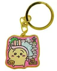 【中古】雑貨 うさぎ(温泉) ダイカットキーホルダー 「ちいかわ」 温泉地限定