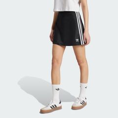 アディダスオリジナルス adidas Originals アディカラー スリーストライプス ミニスカート ストリートファッション レディース KRU21 JD0281 WOMEN ADICOLOR THREE STRIPES MINI SKIRT BLACK