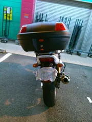 CB400SB CB400SF対応 リアボックス トップケース 汎用 ツーカラーレンズ リアボックス エクスクルーシブ 48L