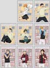 【中古】キャラカード ホログラム全8種セット 「ハイキュー!! ホログラムクリアカードコレクション 遠征」