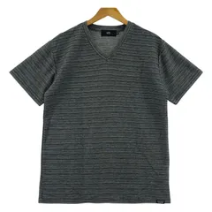 AZUL BY MOUSSY アズールバイマウジー Vネックカットソー sizeM/グレー