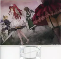 【中古】アクリルスタンド・アクリルパネル [単品] カバーイラスト(公式設定資料集) オリジナルアクリルパネル 「PS4ソフト デススマイルズ I・II 特装版 [ゴシックは魔法乙女 LOVE MAX EDITION] エビテン限定セット」