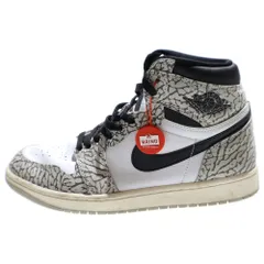 NIKE (ナイキ) AIR JORDAN 1 HIGH OG WHITE CEMENT DZ5485-052 エアジョーダン1 ホワイトセメント ハイカットスニーカー US9.5/27.5cm ホワイト/ブラック